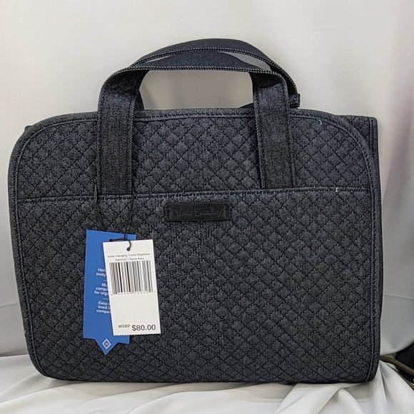 Vera Bradley Hanging Organizer - Denim Navy NWT - Picture 2 of 4